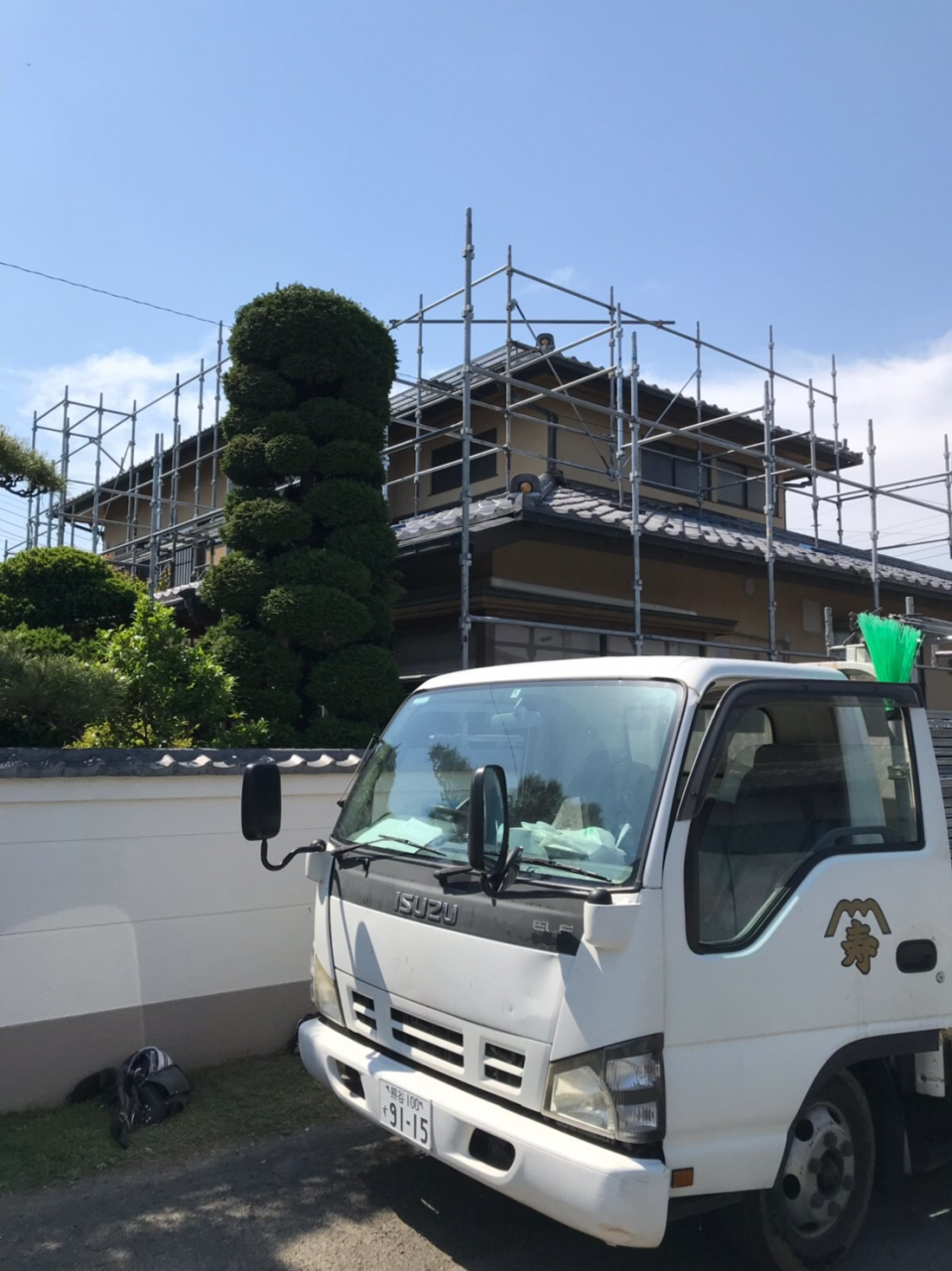 埼玉県熊谷市・改修足場工事