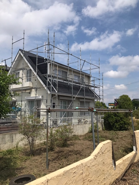 埼玉県熊谷市・改修足場工事