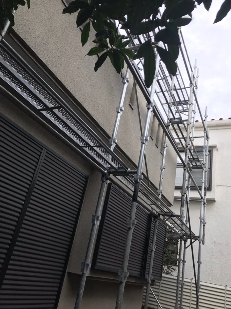 埼玉県さいたま市 改修足場工事