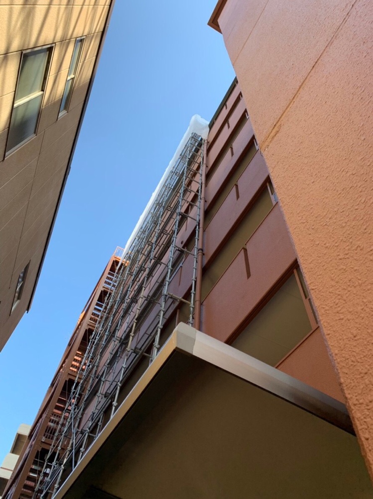 東京都北区 改修足場工事