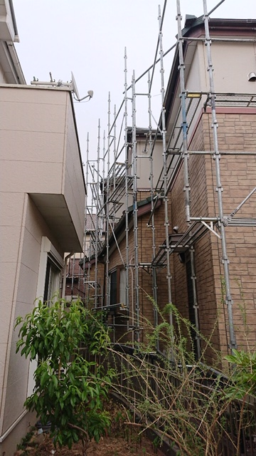 埼玉県東松山市・改修足場工事