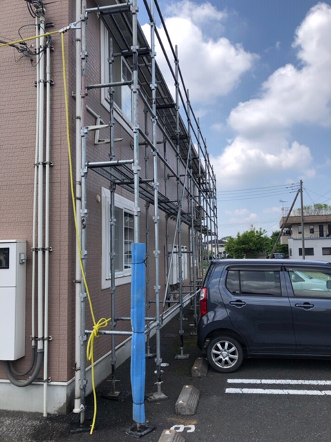 群馬県太田市・改修足場工事