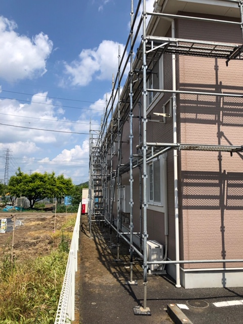 群馬県太田市・改修足場工事