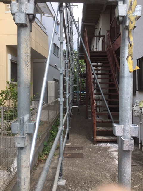 東京都練馬区・改修足場工事